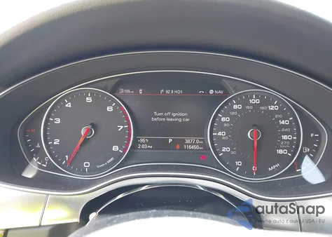 2013 Audi A6 2.0T Premium from USA, damaged, VIN WAUGFAFC4DN032217